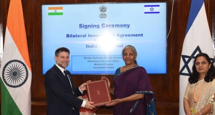 India-Israel Bilateral Investment Agreement Comes Into Force, Unlocking Cross-Border Capital Flow